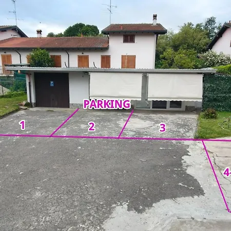 Family 3-bedroom Near Mxp & Maggiore - Parking * Sesto Calende