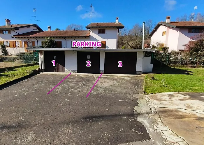 Family 3-bedroom Near Mxp & Maggiore - Parking Apartament Sesto Calende